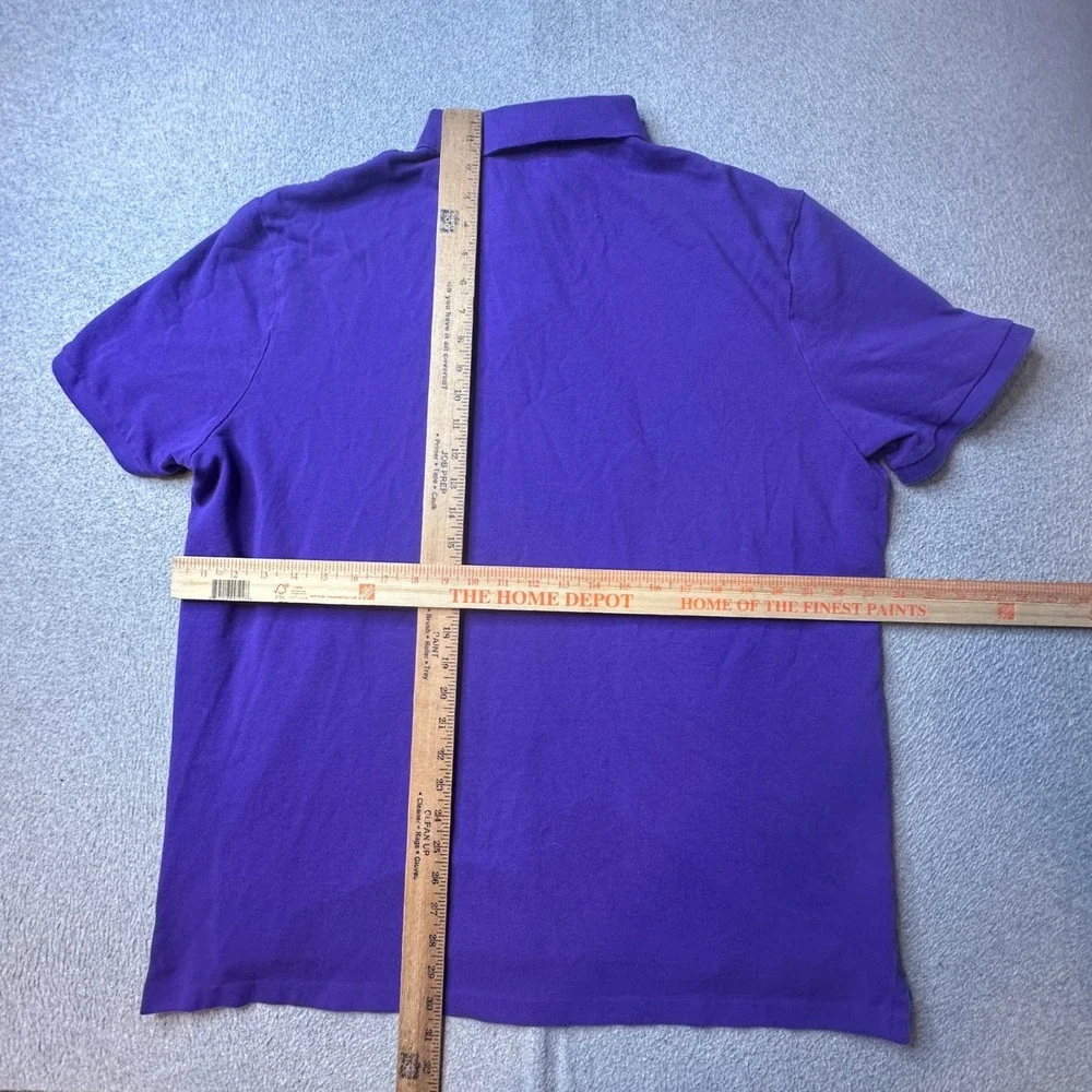 Polo Ralph Lauren Polo Shirt Mens XL Purple Classic Fit S/S Pony 710534735003